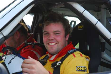 21 årige Kristian Nymann føler sig klar til sit første DM Rally.